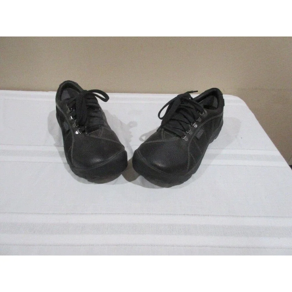 Keen Presidio Waterproof Shoes Women 9.5 US 40 EU Black Lace Up